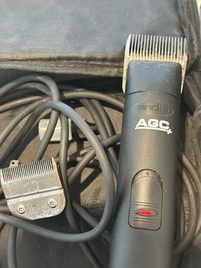 Andis AGC+ Professional Dog Grooming Clipper Set w/ Blades & Guards